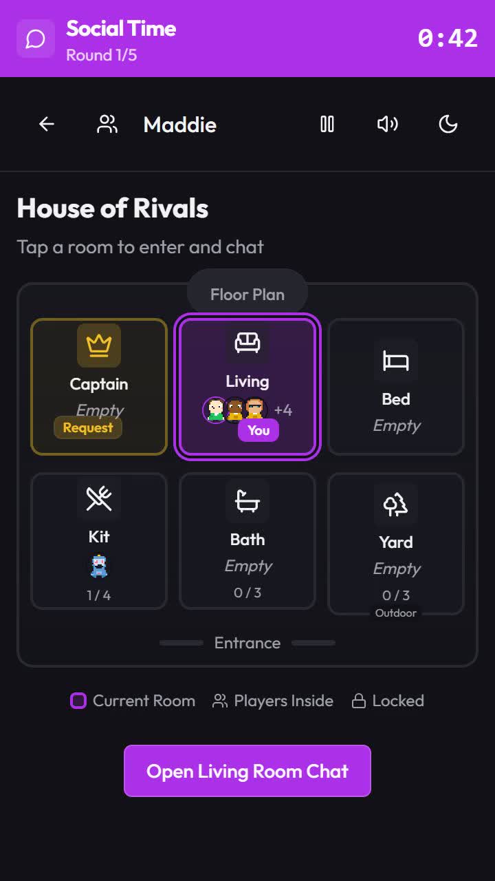 House of Rivals floor plan view